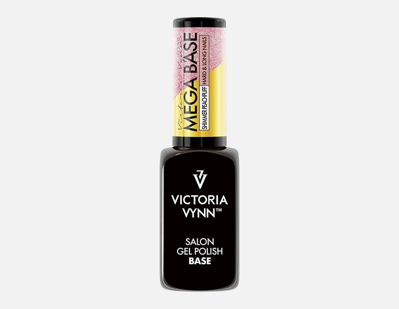 Gel Polish Base MEGA BASE SHIMMER PEACHPUFF 8ML_0