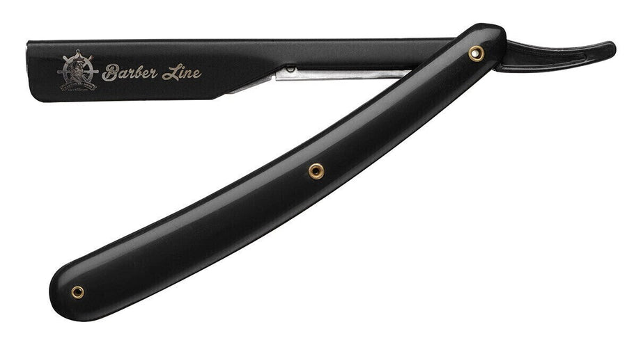 NAVALLA NEGRA BARBER LINE MÀNEGA PLÀSTIC_0