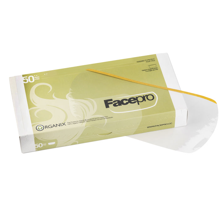 CAIXA 50 UNITATS MÀSCARA FACIAL FACEPRO ORGÀNICA_0