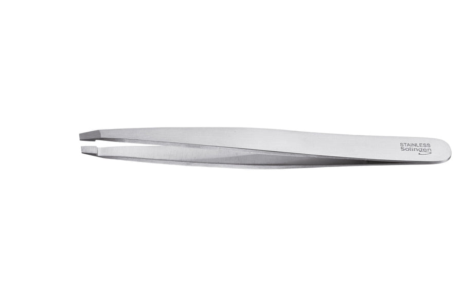 PINÇA DEPILAT INOX. OBLIQUA SOLINGEN 9,5 CM_0