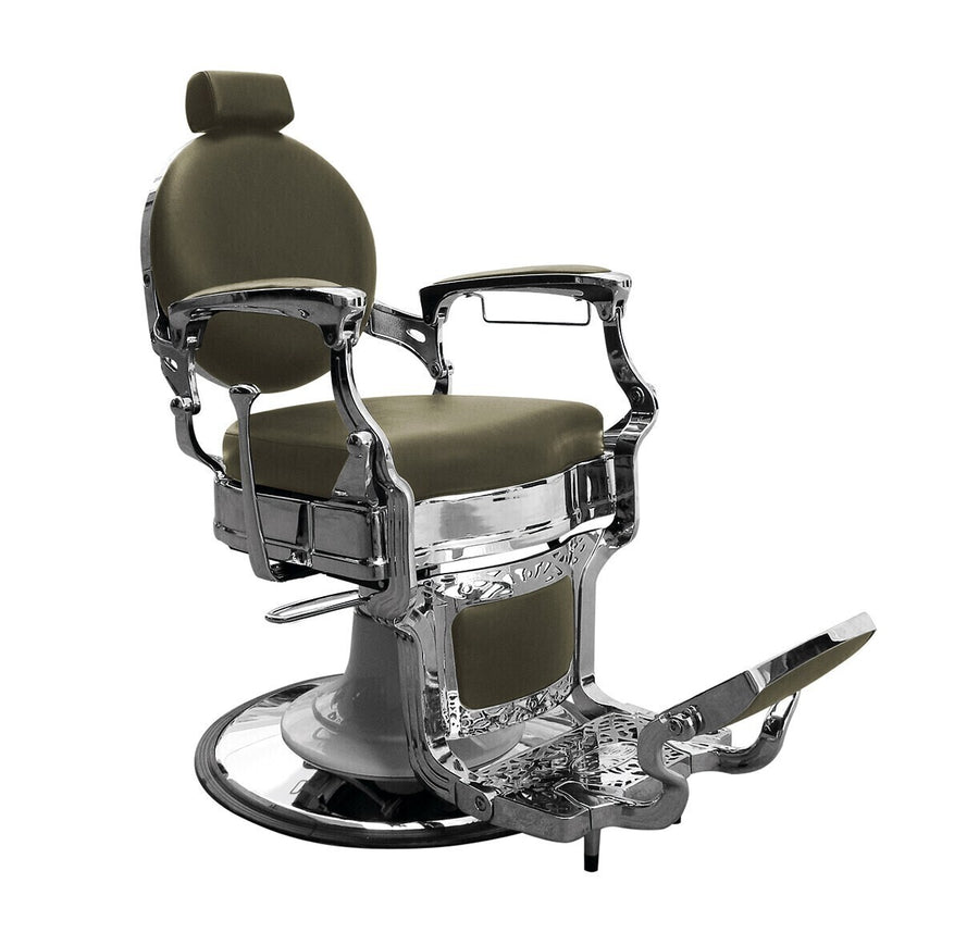 Butaca de barber Classic verda_0