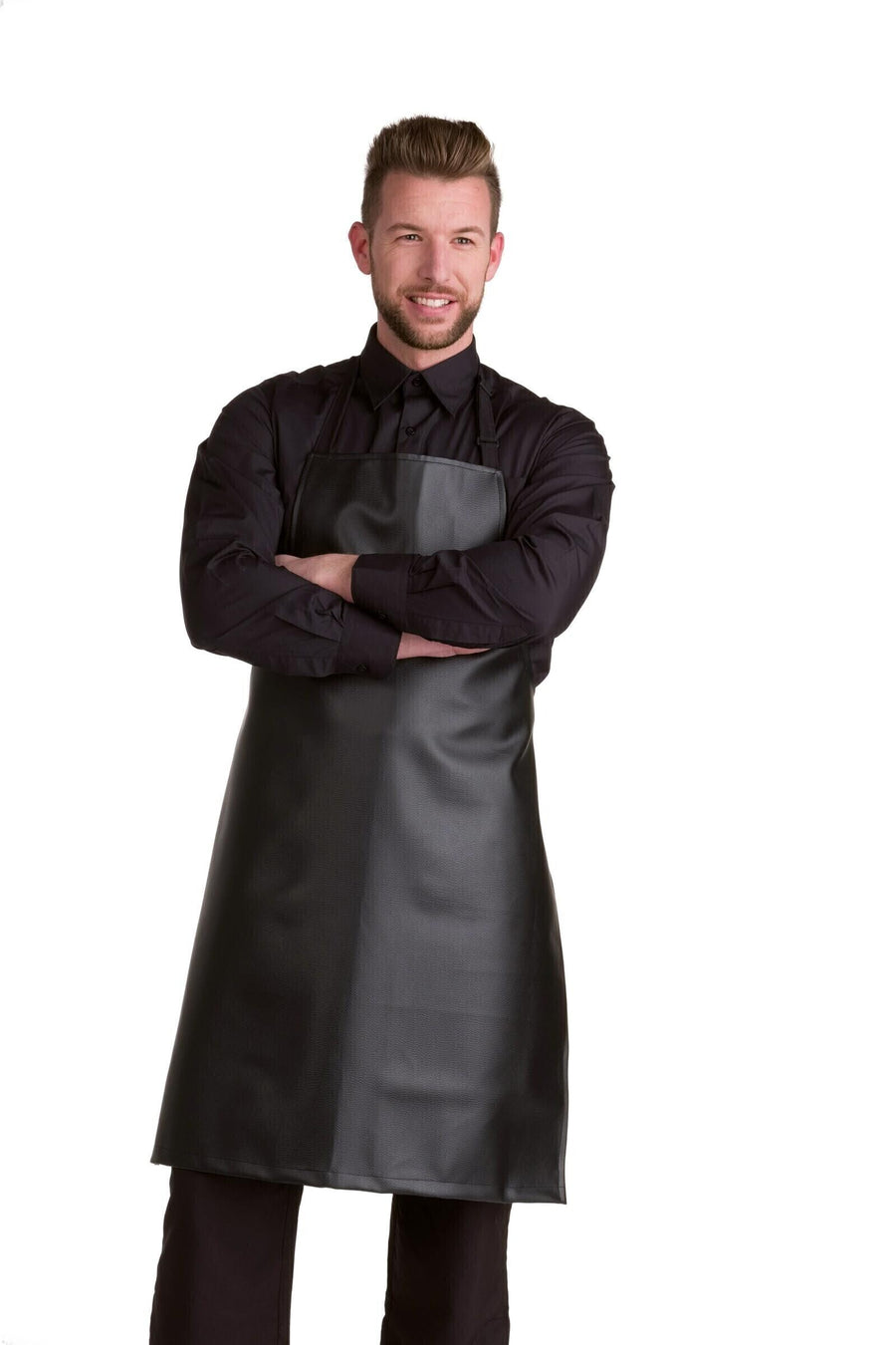 Davantal mod.31803151 polipell negre talla única_0