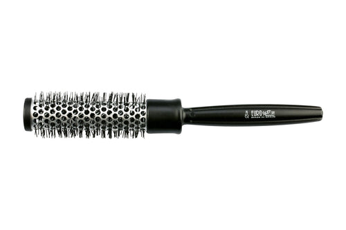 Thermal hairbrush with plastic handle 24 mm
