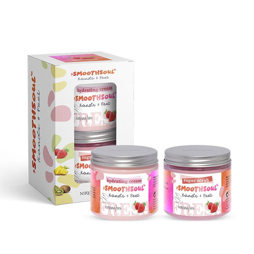 Pack Strawberry Sugar Scrub + Cream SMOOTHSOUL_0