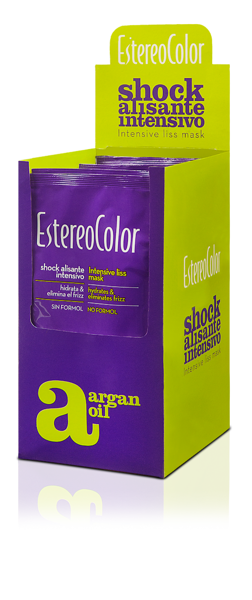 SHOCK CAPILAR ARGAN DISP. 10 UD. ESTEREOCOLOR_0