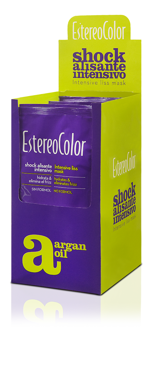 SHOCK CAPILAR ARGAN DISP. 10 UD. ESTEREOCOLOR_0