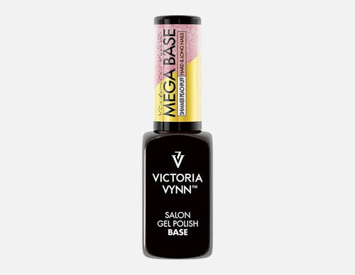 Gel Polish Base MEGA BASE SHIMMER PEACHPUFF 8ML_0