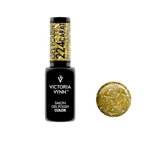 GEL POLISH CARAT GOLD DIAMOND 224 8 ml_0