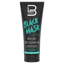 Mascareta facial negra de carbó vegetal 250 ml - Level3_0