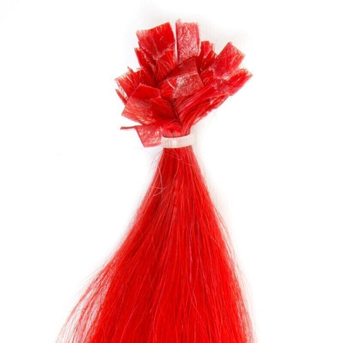 EXTENSIÓ QUERATINA 25u. 50cm COLOR VERMELL CABELL NATURAL REMY_0