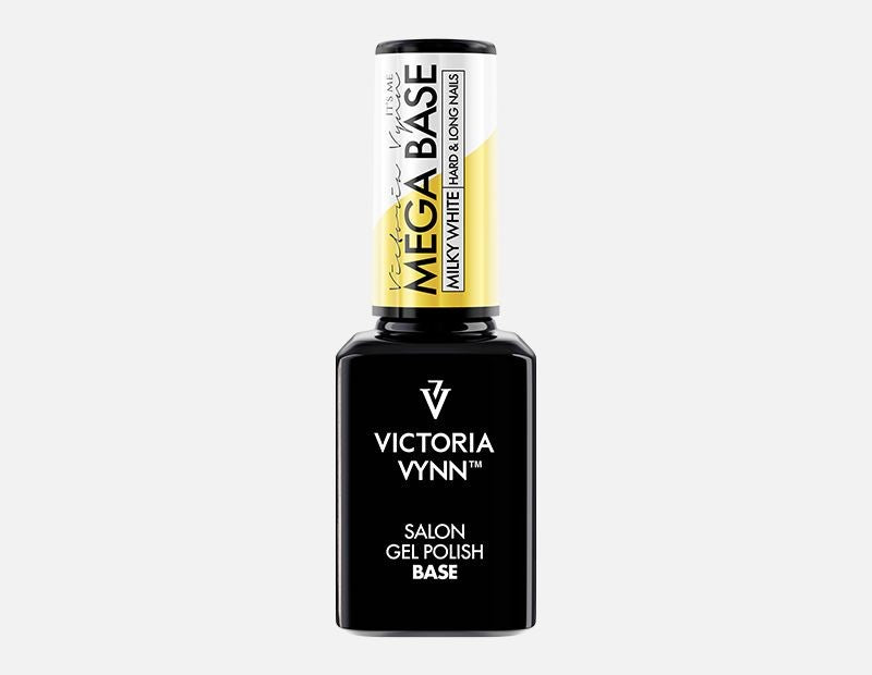 Gel Polish Base MEGA BASE MILKY WHITE 15ML_0