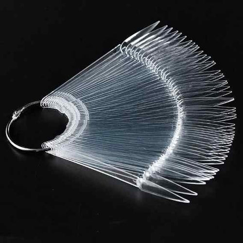 Mostrari Ungles Ventall 40 uni. Stiletto Transparent_0