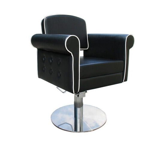 Silla Style negra peu va rodar_0