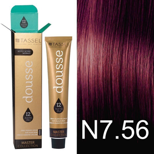 DOUSSE N7.56 RUBIO MEDIO ROJO VIOLETA - TASSEL 100 ml_0