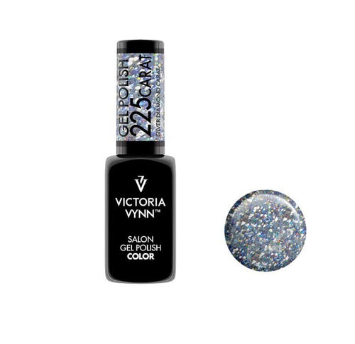GEL POLISH CARAT SILVER DIAMOND 225 8 ml_0