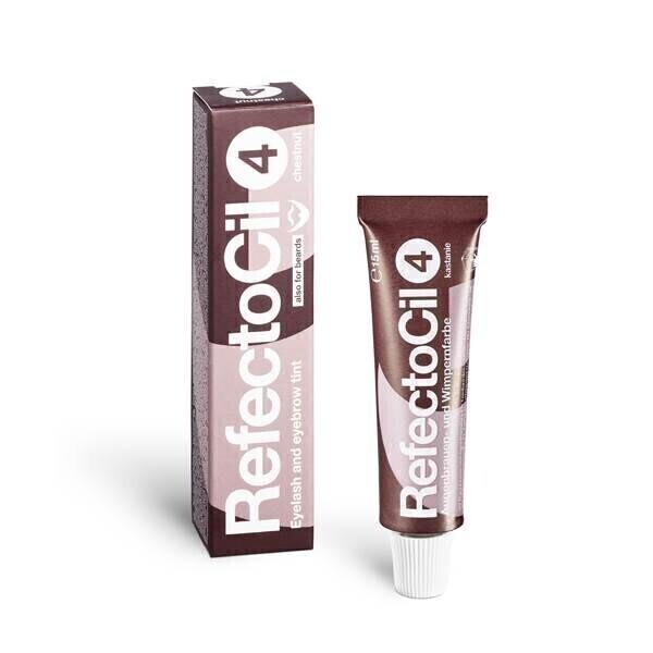 Tinta de pestanyes i celles RefectoCil nº4 castany fosc 15 ml_0