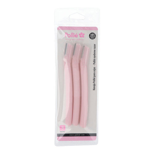 Pollié Eyebrow Razor 3-pack