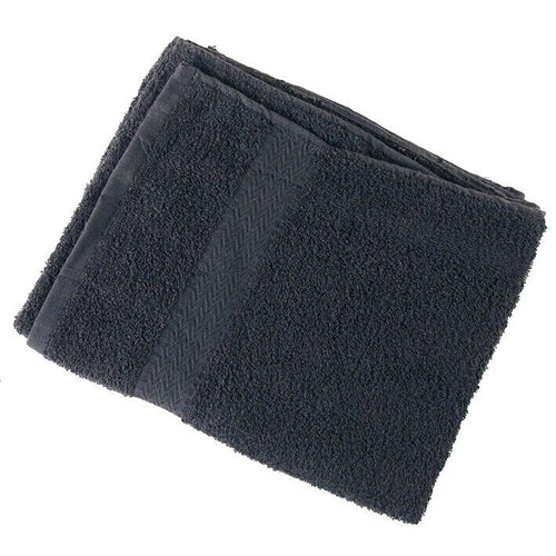 Tovallola 100% va cotar 40x80 380 grs negra, pack 12 u._0