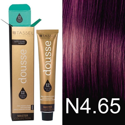 DOUSSE N4.65 CASTAÑO MEDIO VIOLETA ROJIZO - TASSEL 100 ml_0