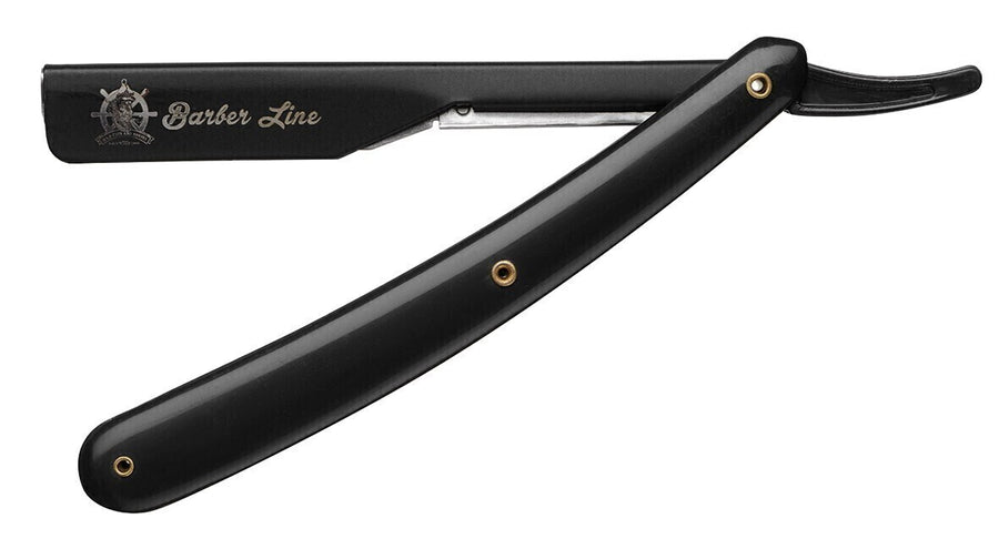 NAVALLA NEGRA BARBER LINE MÀNEGA PLÀSTIC_0