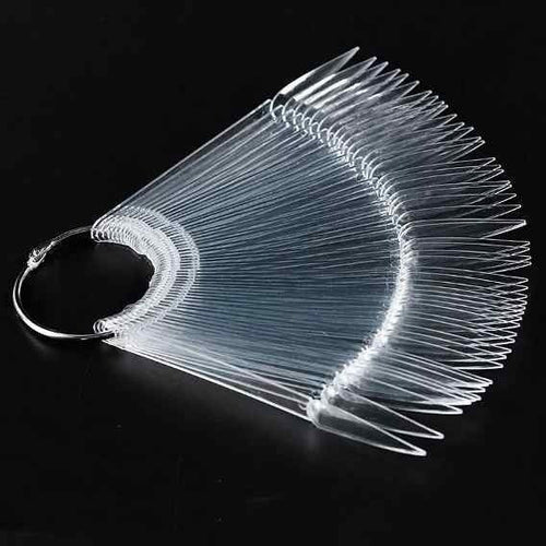 Mostrari Ungles Ventall 40 uni. Stiletto Transparent_0