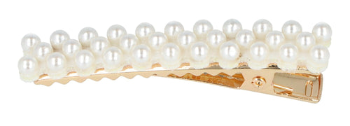 PINCS DAURATS RECTANGULARS LLARGUES CON PERLES 2 UNITATS_0