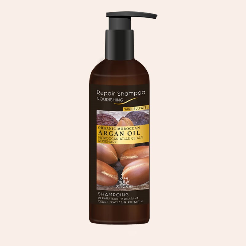 Xampú reparador d'argan amb cedre de l'Atles i romaní_0