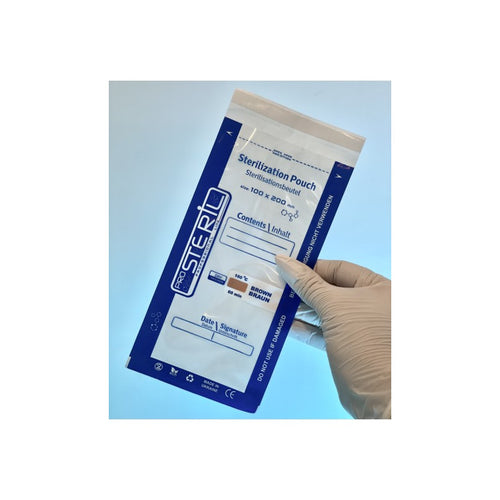 Bossa per esterilització - Autoclau Transparent 100x200 100 uds_0