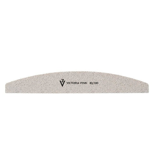 White crescent nail file 80/100_0