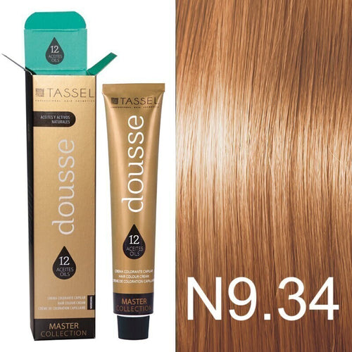 DOUSSE N9.34 RUBIO EXTRACLARO DORADO COBRIZO - TASSEL 100 ml_0