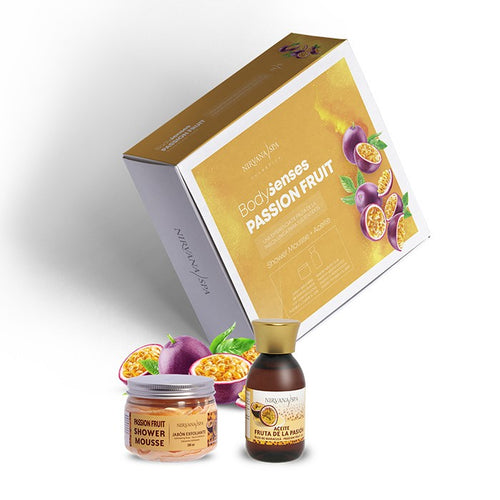 Passió Fruit Body Senses (Shower Mousse + Oli)_0